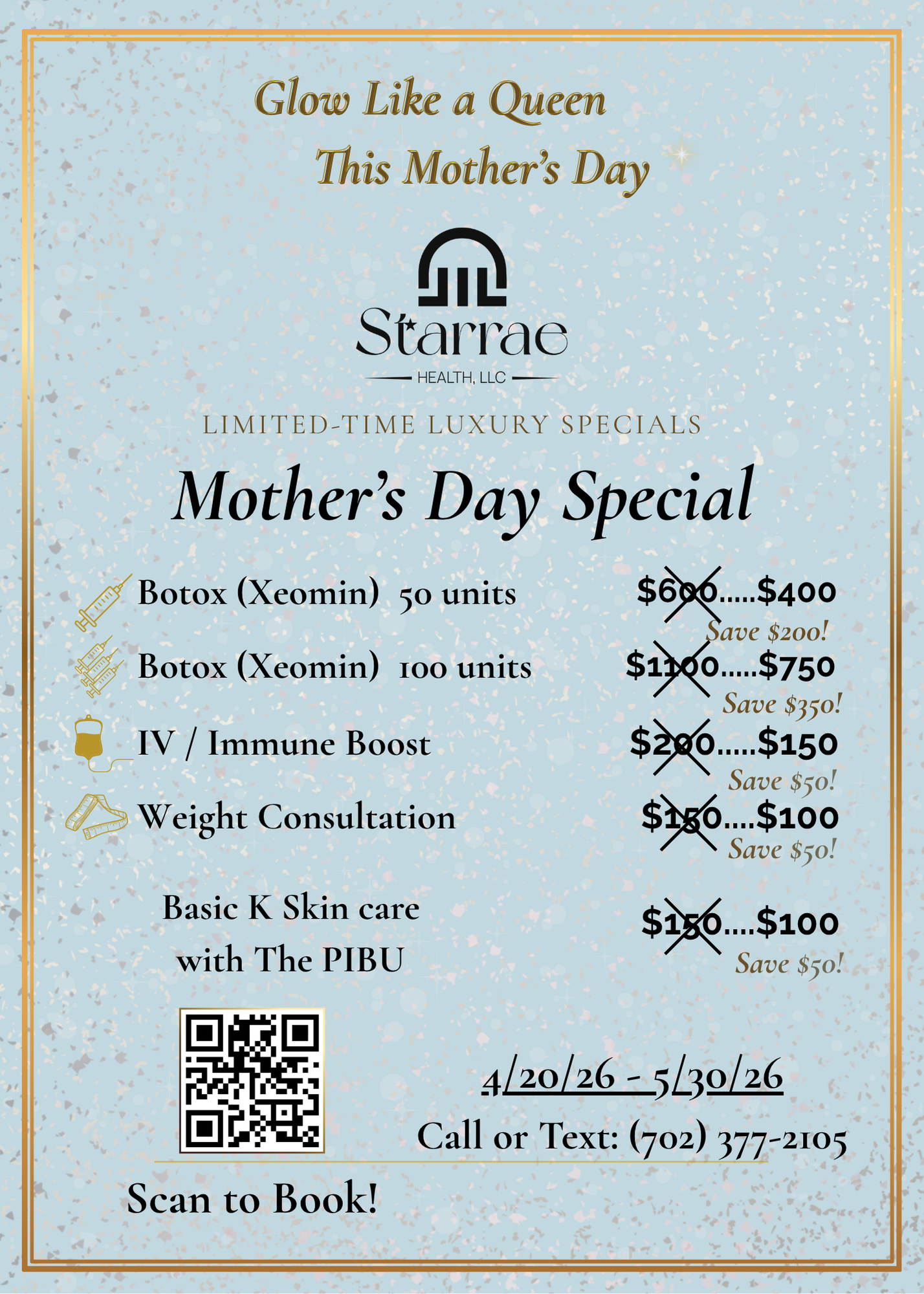 Special Sale — click to view full flyer